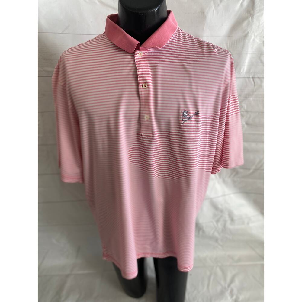 FAIRWAY & GREENE Southern Hill Country Club Golf Short Sleeve Polo Men’s LARGE#